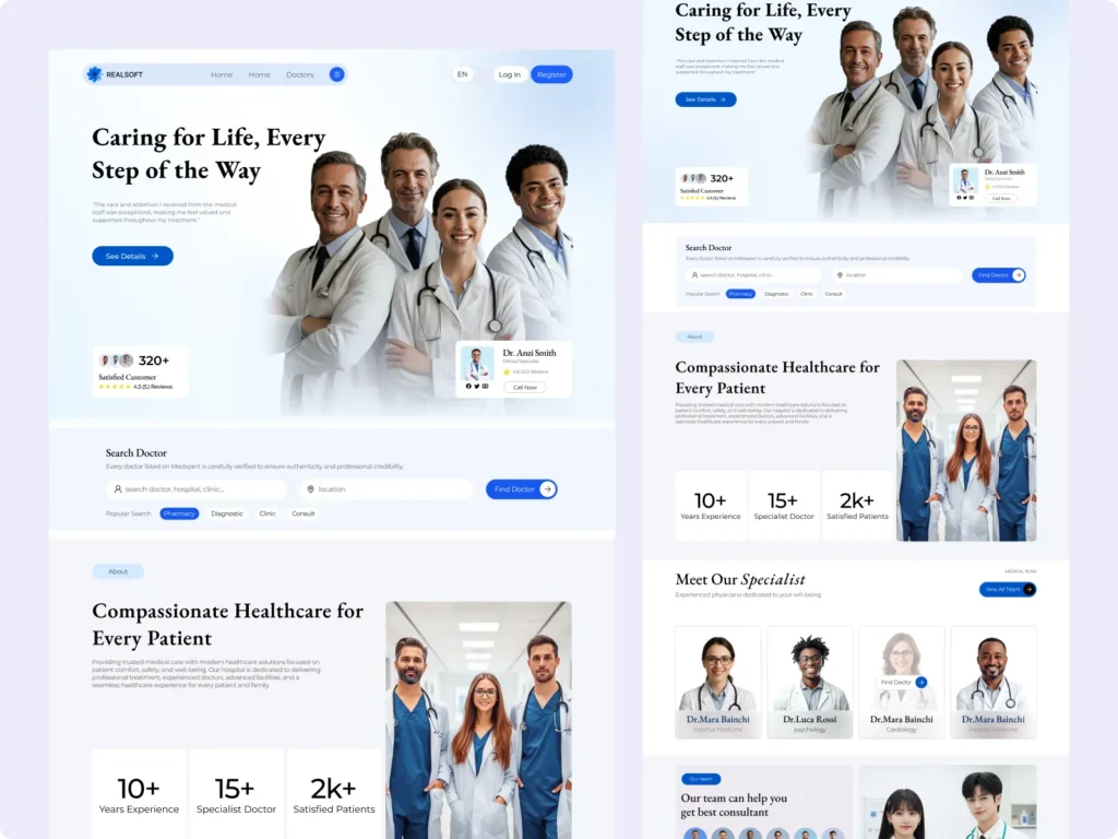 Healthcare Web Design